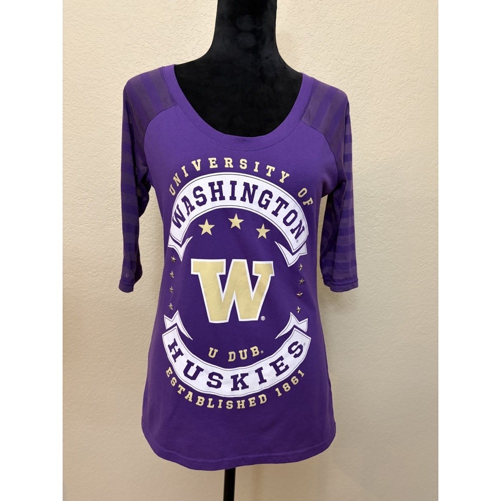 University of Washington Huskies Purple Long Sleeve Tee